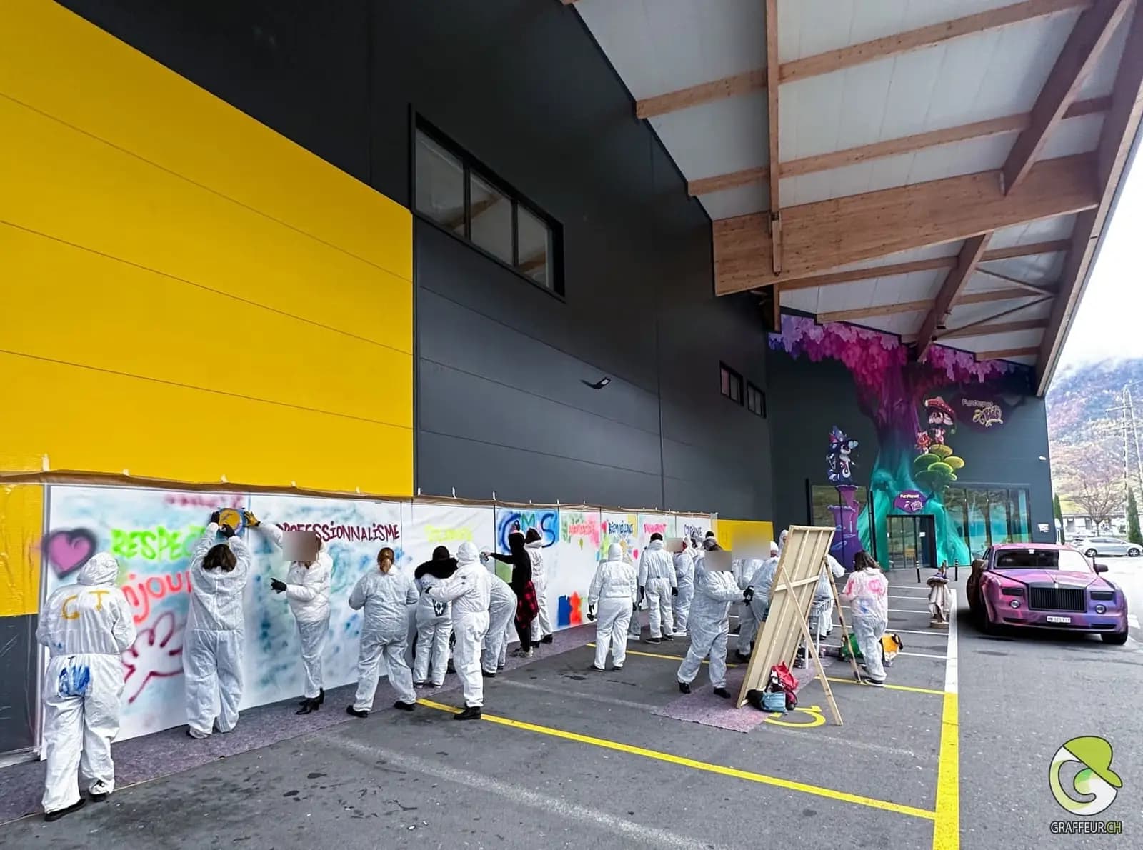 Team building Graffiti