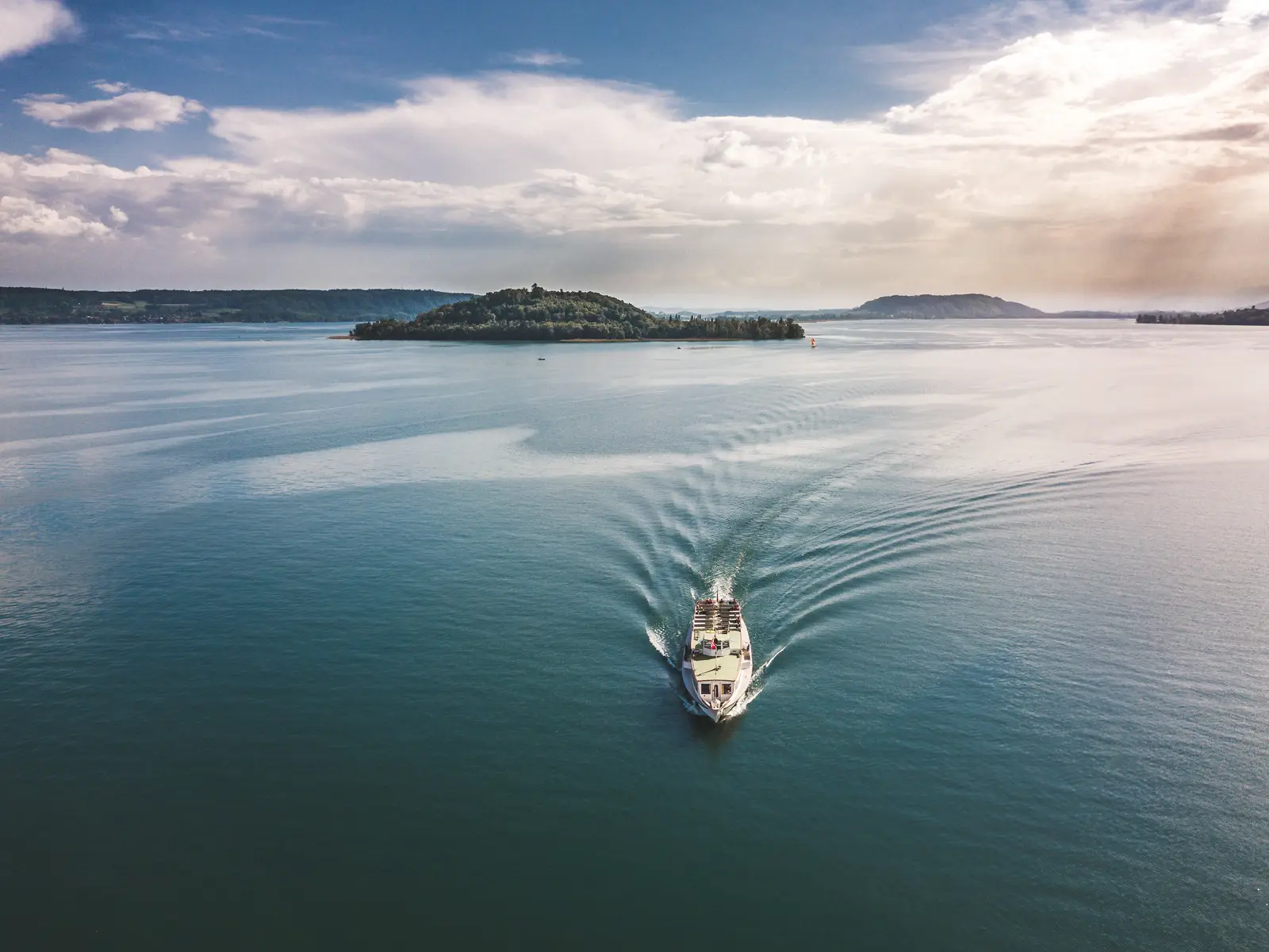 Schifffahrt auf dem bielersee