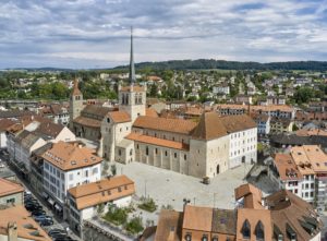 Abbatiale Payerne Drone