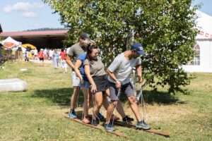 Team Building Course De Ski De Fonds Geant